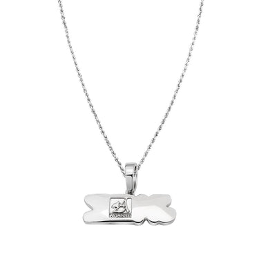 two tone diamond jazz pendant